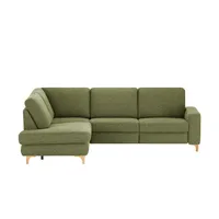 Max Schelling Ecksofa  Maximum Plus ¦ grün ¦ Maße (cm): B: 271 H: 89 T: 200