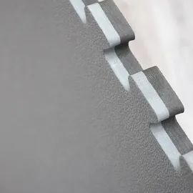 Eyepower 90x90cm Trainingsmatte mit Rand - 20mm Bodenschutz-Matte