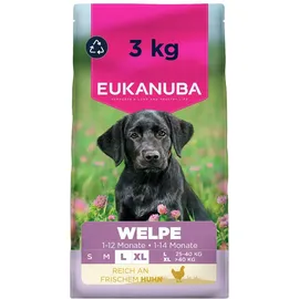 Eukanuba Welpenfutter Huhn 3 kg