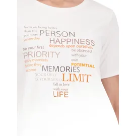 Monari T-Shirt Weiß L