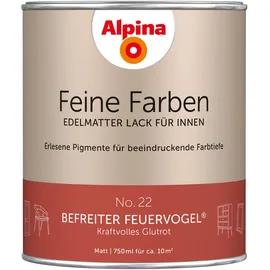Alpina Feine Farben Lack 750 ml No. 22 befreiter feuervogel