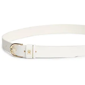 Tommy Hilfiger Damengürtel Leder 2,5 cm Weiß 90