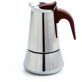 Quid Italienische Kaffeemaschine Quid Milan Metall 4 Kopper