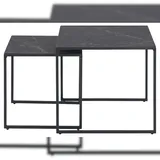 Actona Infinity Schwarz Marmor 50 x 50 cm