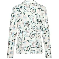 s.Oliver Pyjamaoberteil Floral Blau/Rosa 40/42