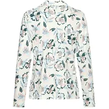 s.Oliver Pyjamaoberteil Floral Blau/Rosa 40/42