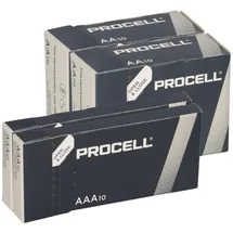 Duracell 40x Procell Batterien 20x AA MN1500 Mignon + 20x AAA MN2400 Micro