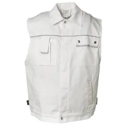 Arbeitsweste "CANVAS 320" - 3XL - Weiß