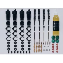 TAMIYA 53619, Stöße, Schwarz, Gold, Metallisch