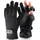 normani Outdoor Sports Neopren-Anglerhandschuhe Catcher in Schwarz/Schwarz | Gr.: XL