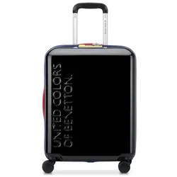 Delsey Paris x United Colors of Benetton United 4-Rollen Kabinentrolley 55 cm  schwarz