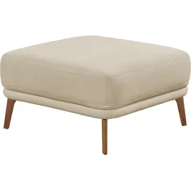 Schöner Wohnen Hocker Pearl Polyester 80 x 45 x 80 cm Beige