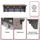 MCW Wandgarderobe HWC-A43 Tanne