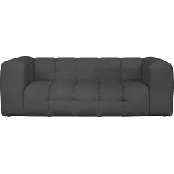 3-Sitzer "TALISHA", grau (dunkelgrau), B:229cm H:75cm T:110cm, 100% Polyester, LEGER HOME BY LENA GERCKE, Sofas, moderne Steppung, hoher Sitzkomfort