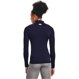 Under Armour Coldgear Authentics Damen 410 - Midnight Navy / White - XL