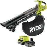 RYOBI Akku-Laubsauger RY18BVXA-150 inkl. 1 x 5,0 Ah + Ladegerät