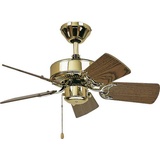 CasaFan Classic Royal 75 MP 75 cm Deckenventilator messing poliert