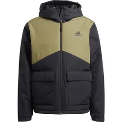 ADIDAS adidas Herren BSC Sturdy Hooded Jacke, BLACK/FOCOLI, S