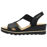 Rieker Sandalette Damen Schwarz 36