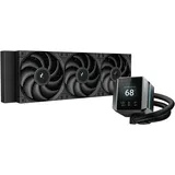 Deepcool MYSTIQUE 360, All-in-One-Flüssigkeitskühler, 12 cm, Schwarz