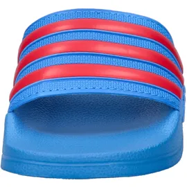 adidas Shower Adilette Kinder Lucid Ray Blue / Semi Lucid Red / Off White 32
