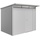 Biohort AvantGarde A5 2,54 x 1,74 m silber-metallic Einzeltür