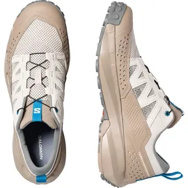 Salomon Terramphibian Wanderschuhe - Rainy Day / Desert Tan / Mykonos Blue - EU 49 1/3