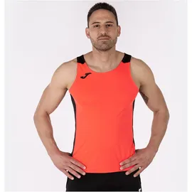 Joma Record II Tanktop Fluorid coral Schwarz, 102222.041.Xs