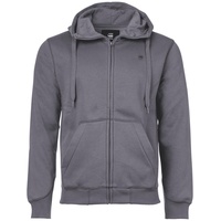 G-Star RAW Herren Sweatjacke Premium Core Hooded Zip Sweatshirt Grau (Rabbit) S