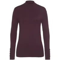 LASCANA Strickpullover Damen brombeer/burgunder Gr.32/34