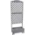 Promadino Rankkasten Romantica 80 x 38 x 210 cm Grau