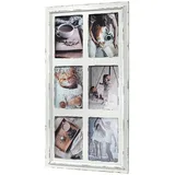 Kobolo Bilderrahmen Collage MIA6 in Weiß | Gr.: onesize