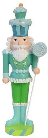Noce Nussknacker 33,5cm türkis/blau
