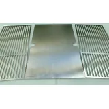 Grillrost + Grillplatte Edelstahl V2A Ersatzrost passt für Grills Weber Genesis II 2 E-410 GBS/LX E-440 GBS/LX S-440 GBS/ab Modell 2017 / E 410/440 / S 440/415 / 425/435 für Serie 400