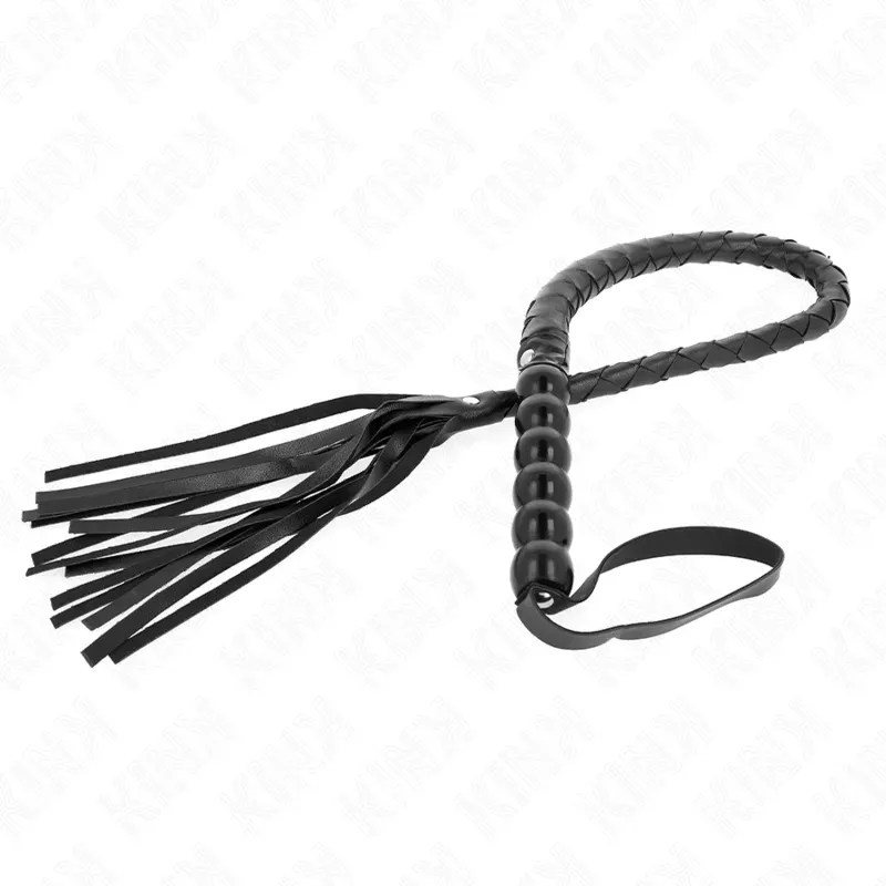 KINK  Schlangenpeitsche mit Perlen 80 cm