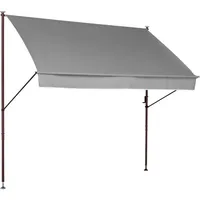 Angerer Klemmmarkise Style 400 cm granit/hellgrau