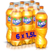Fanta - Bevanda Analcolica, Arancia Classica 1.5L (Confezione da 6)