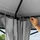 TOOLPORT Gartenpavillon 3 x 4 m inkl. Seitenteile stone