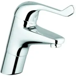 Grohe Einhand-Sicherheitsmischbatterie für Waschtisch Euroeco Special chrom, glatter Körper, hohe Ausführung