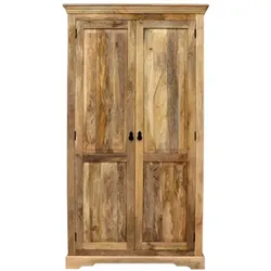 Schrank Guru 110x200x60 aus Mango-holz