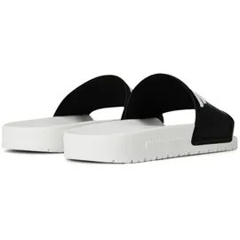 Emporio Armani Strandschuhe-44 weiße Flip-Flops - Schwarz, weiß