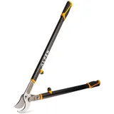 Alpen Swiss Tools Alpen Weisshorn 280 Astschere, 80 cm, leistungsstarke Bypass-Astschere geschnitten, 40 mm, Nockenunterstützung, 3-fache Schnittleistung gegen STD-Drehgelenk, japanische Karbonstahlklinge,