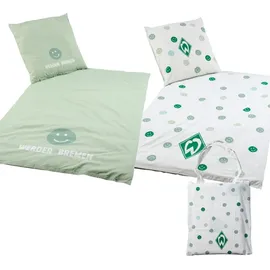 Werder Bremen SV Werder Bremen Bettwäsche 2023 mehrfarbig Unisex 80