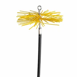 WERKA PRO Kaminkehrer-Set 7m + 1 PVC-Igel 250mm WERKA PRO