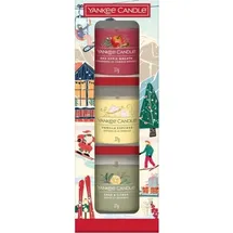 Yankee Candle Weihnachtsfeier Votivkerzen 3 x 37 g