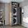 roomart Dora Waschmaschinenschrank 70 x 73,8 x 0 cm Anthrazit/Eiche