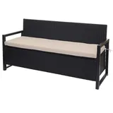 Proregal Sitzbank 87 x 164 x 57 cm Anthrazit