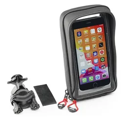 GIVI Smartphone-Tasche, kompatibel mit Roller, Motorrad und Fahrrad, transparent