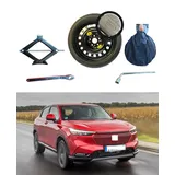 Ersatzrad, 45,7 cm (18 Zoll), kompatibel mit Honda HR-V mit Wagenheber, Schlüssel und Tasche