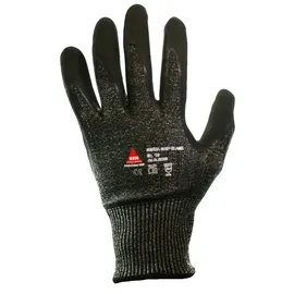Hase Safety Gloves Hase Schnittschutzhandschuhe Genua Grip Black 8,